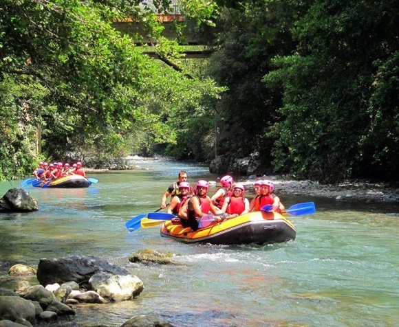 Rafting per famiglie sul Fiume Lao