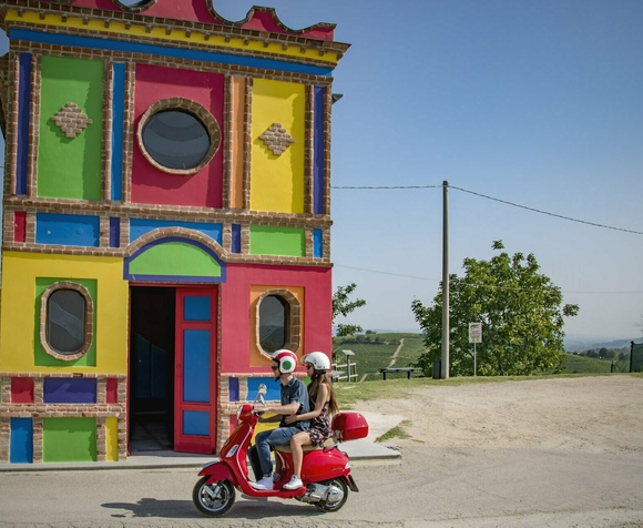 Give me a Vespa and I'll take you to the Langa