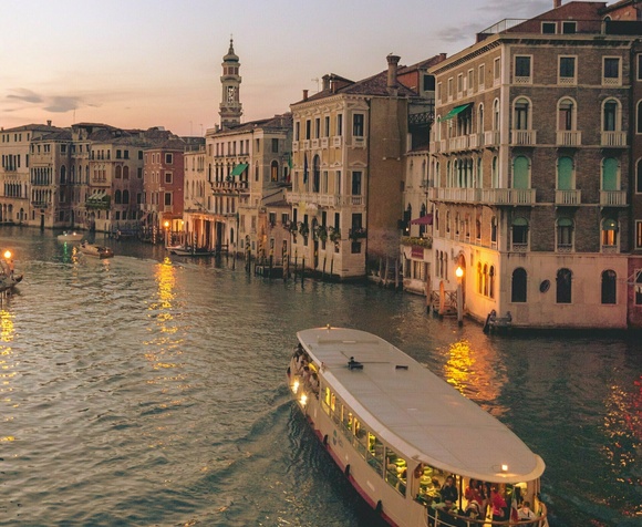 Venetian aperitif at sunset