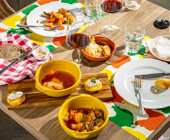 Among culture, wine and good food