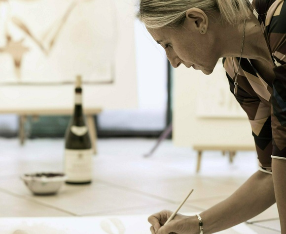 Wine Painting Class