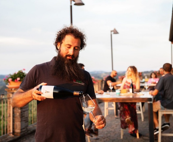 Degustazione dall'alto di Santo Stefano Belbo
