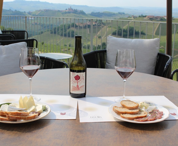 Gastronomic aperitif with tasting
