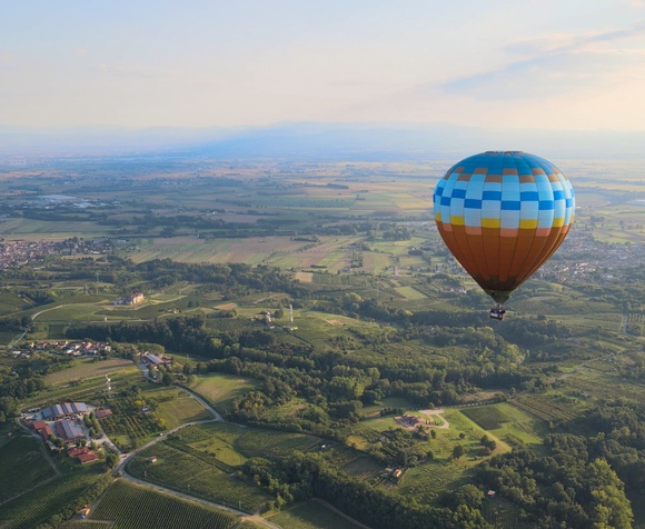 Hot air balloon in Piedmont (Sat. and Sun.)