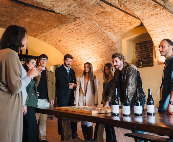 Visit to Germano vineyard and winery with guided lunch in Barolo