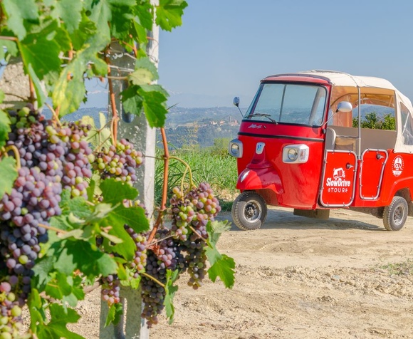 Ape Calessino tours in the Langa del Barolo